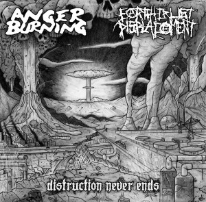 anger burning-earth crust displacement