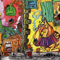 LES CLÉBARDS "Histoires de Trottoirs" LP